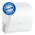 MERIDA LUX CUT manual, touch-free roll paper towel dispenser merida lux cut, maximum roll diameter: 20 cm, made of top quality abs (white)